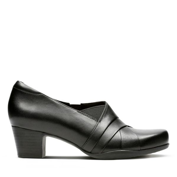 Clarks Womens Rosalyn Adele Heels Black | CA-2046579